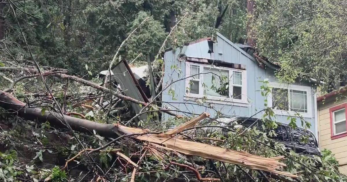Major storm damage in Santa Cruz mountains leaves community reeling