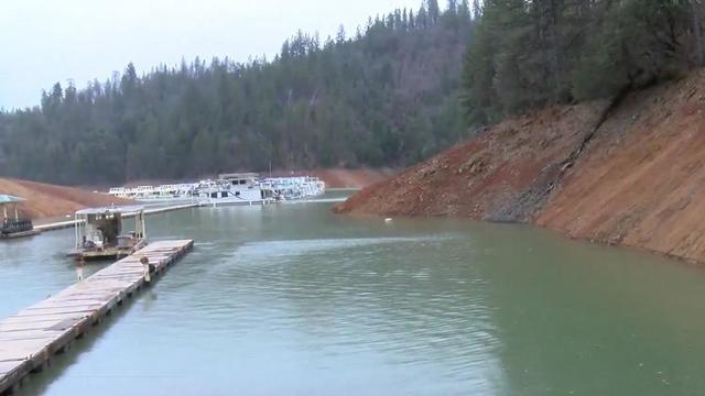 Water level at Shasta Lake is up, giving farmers and local businesses some hope 