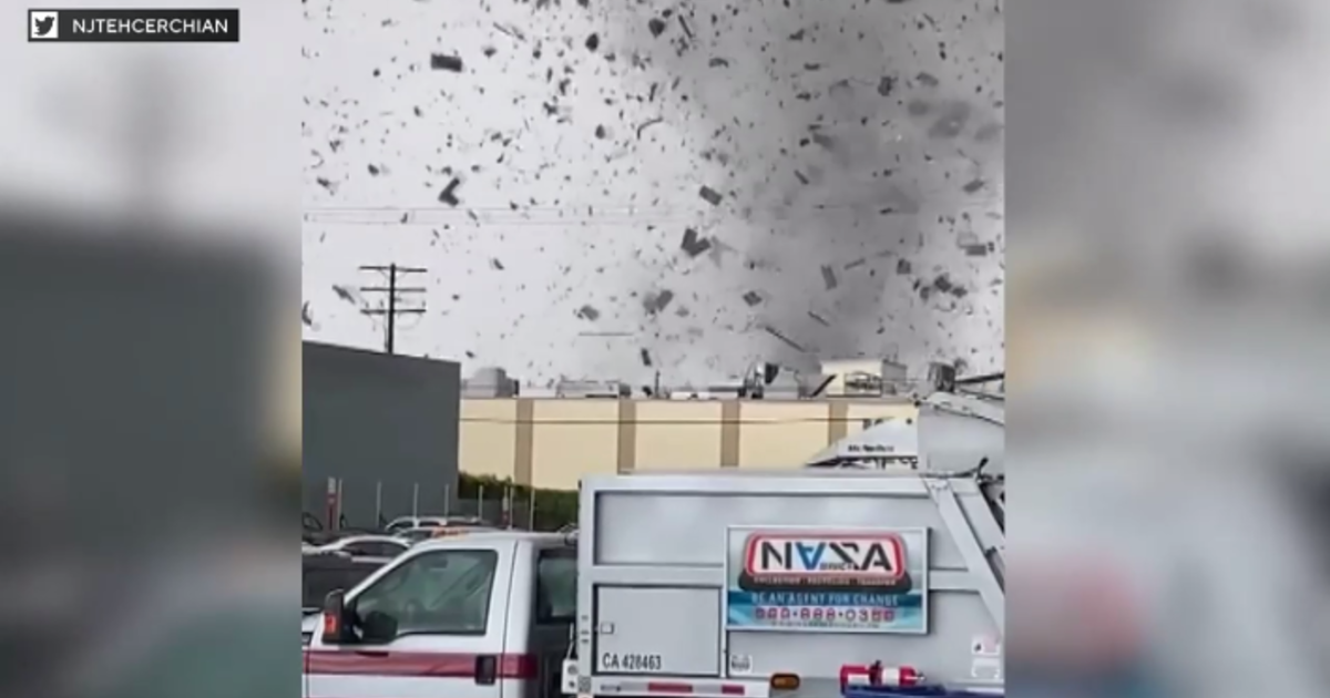 Montebello business damaged by strongest tornado to hit L.A. County in 40  years, Latest Weather Clips
