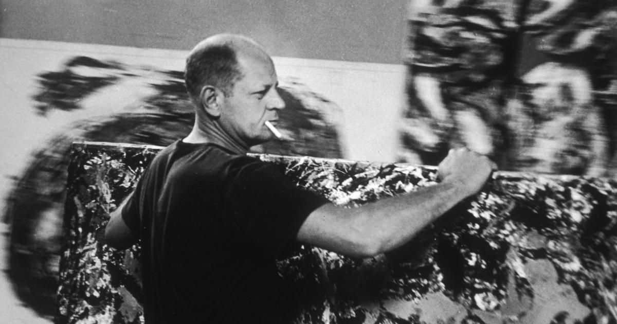 Possible Jackson Pollock original painting discovered in Bulgaria police raid