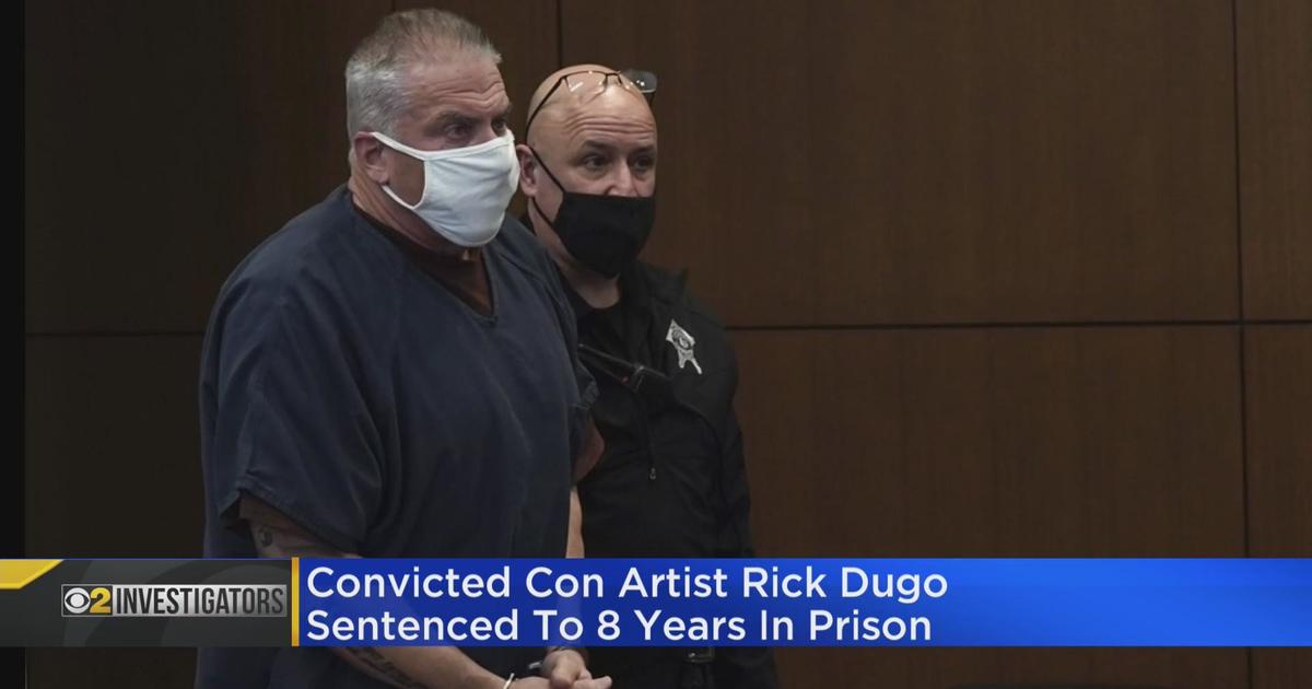 Convicted con artist Rick Dugo sentenced to 8 years in prison - CBS Chicago