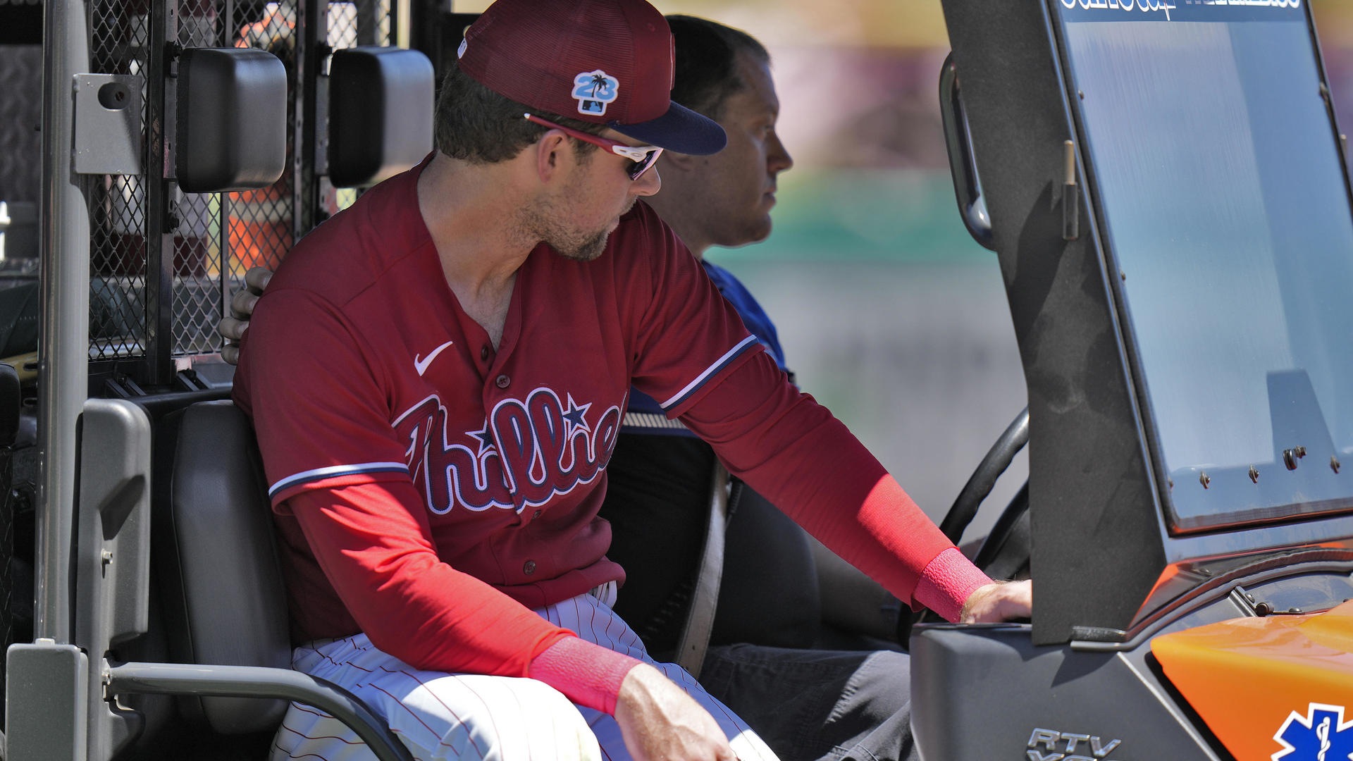 Phillies honor injured Rhys Hoskins with perfect locker room touch – NBC  Sports Philadelphia