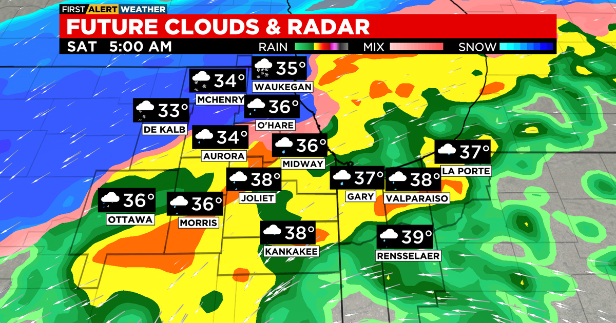 Chicago Weather Alert Winter Storm Warning Lake, McHenry CBS Chicago