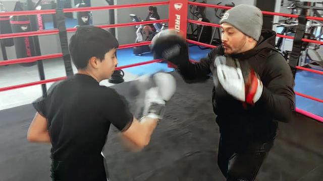 Youth boxing program in Oakland 