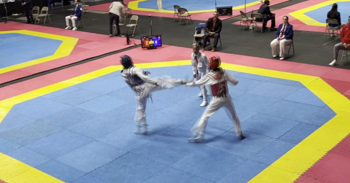 Sisters Ava and Jessica Lee taking Taekwondo world by storm