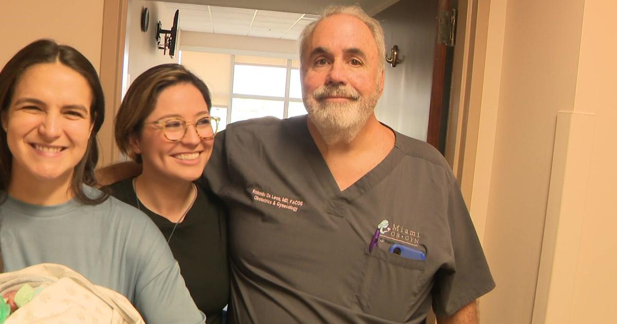 Entire circle instant for retiring Miami physician, 1st toddler he at any time shipped