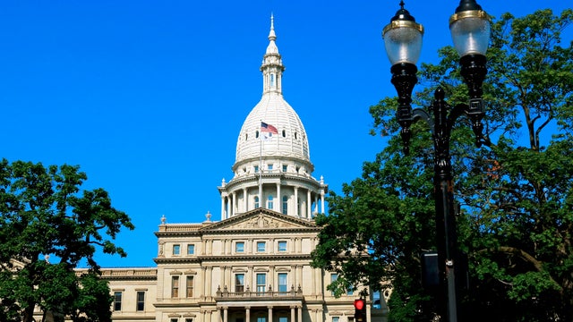 Michigan State Capitol Building in Lansing