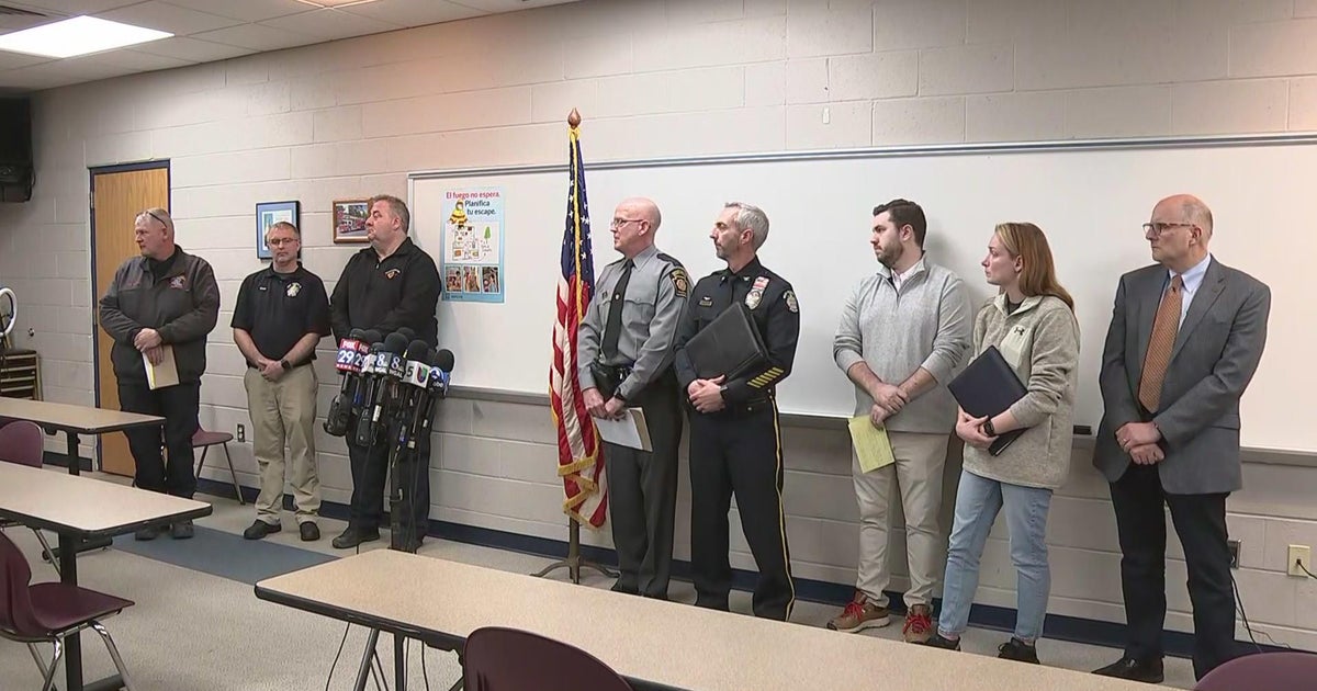 West Reading officials hold press conference after deadly candy factory