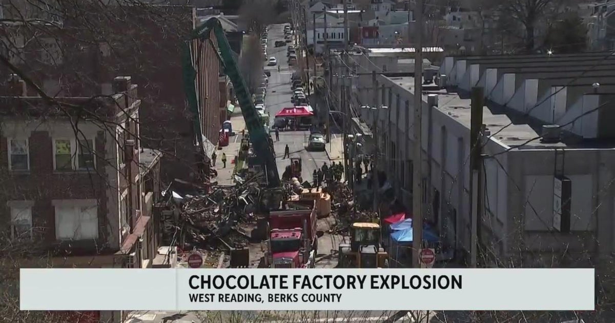 7 dead after West Reading candy factory explosion, officials say CBS