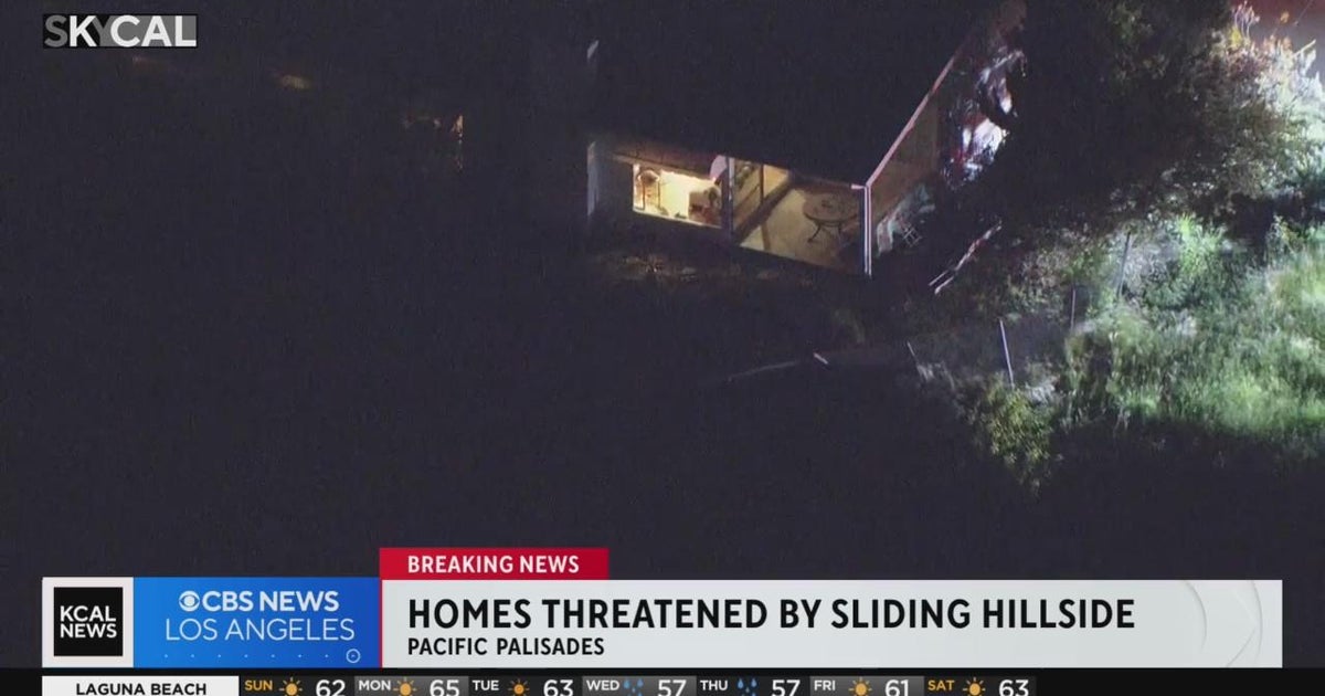 Mudslide in Pacific Palisades displaces family of eight CBS Los Angeles