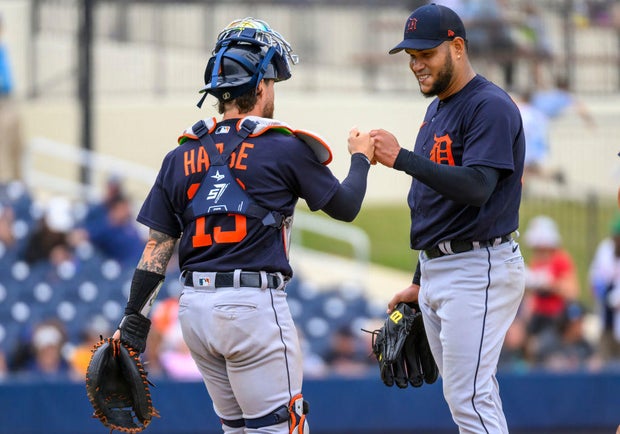 MLB: MAR 19 Spring Training - Tigers at Nationals 