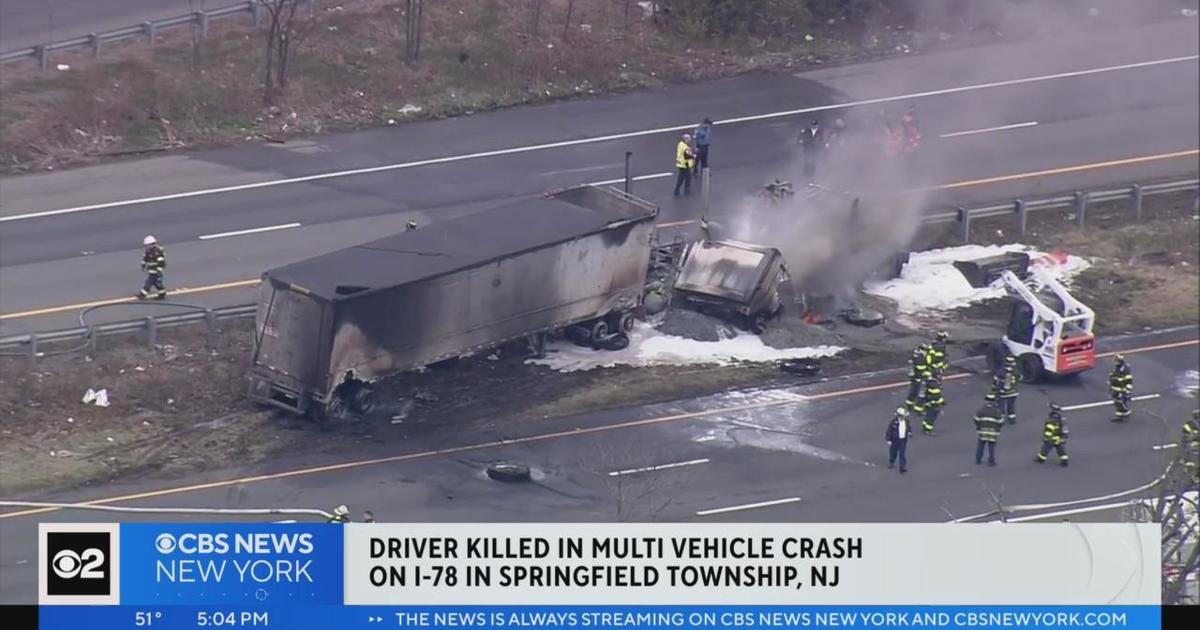 Driver Killed In Multi Vehicle Crash On I 78 In Springfield Township