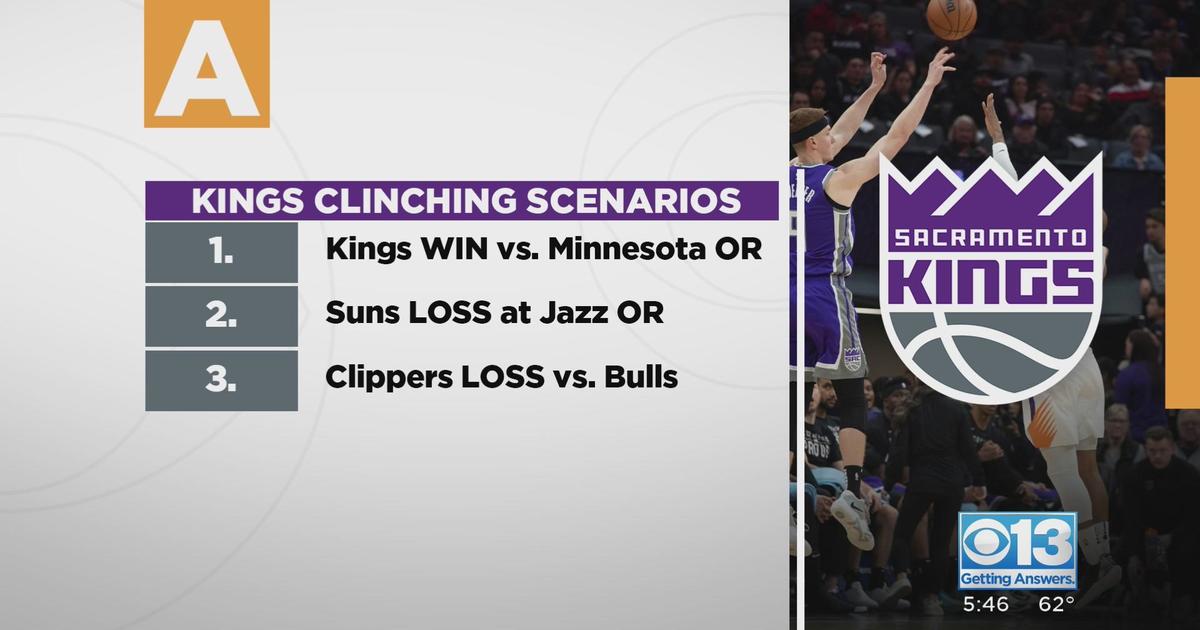 What are the Kings' playoff clinching scenarios? CBS Sacramento