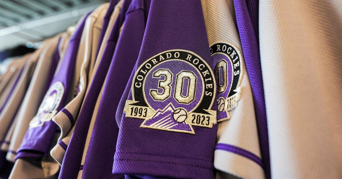 30 years of Colorado Rockies jerseys
