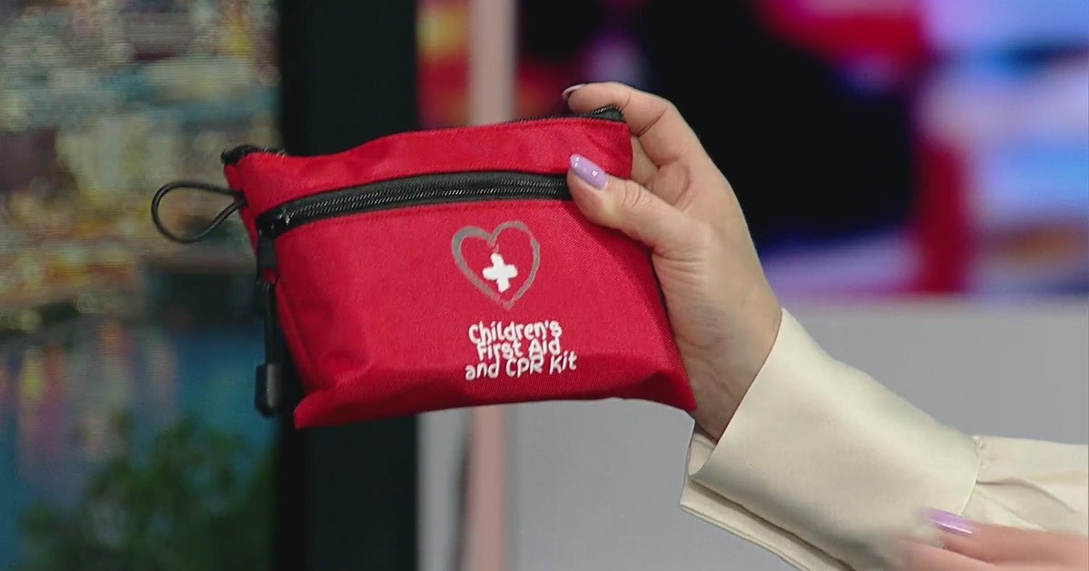 First responder creates safety program and emergency kit - CBS Pittsburgh