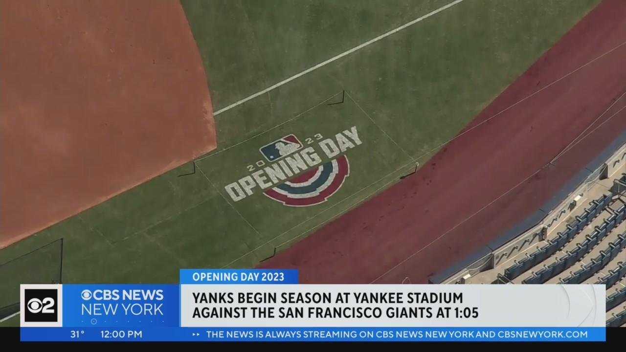 Yankee Stadium Hosts Colorful Yankees Vs. Giants Opening Day