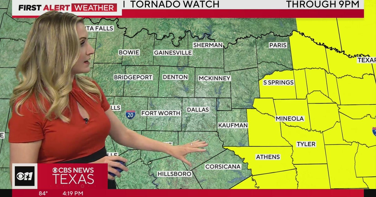 First Alert Weather: Parts of North Texas still under a tornado watch ...