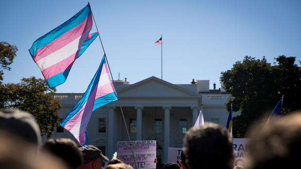 Transgender rights protest 