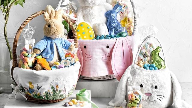 Williams Sonoma x Pottery Barn Kids Peter Rabbit Small Filled Easter Basket 