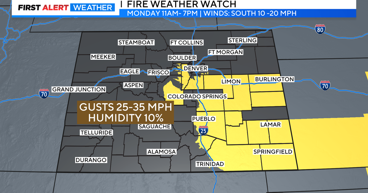 Colorado Weather Warmth and wind before next cold front CBS Colorado