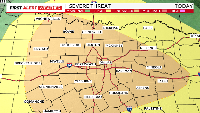 First Alert: Severe weather threat increases for northern Deep East Texas