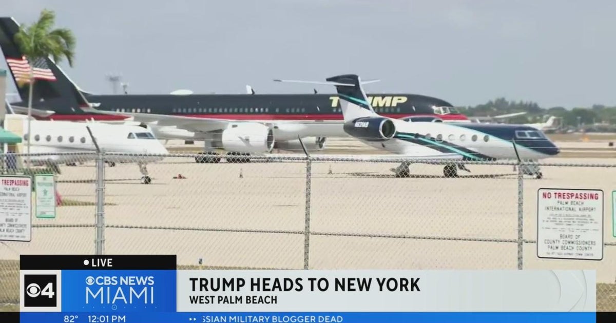 Trump to fly to New York for Tuesday’s arraignment