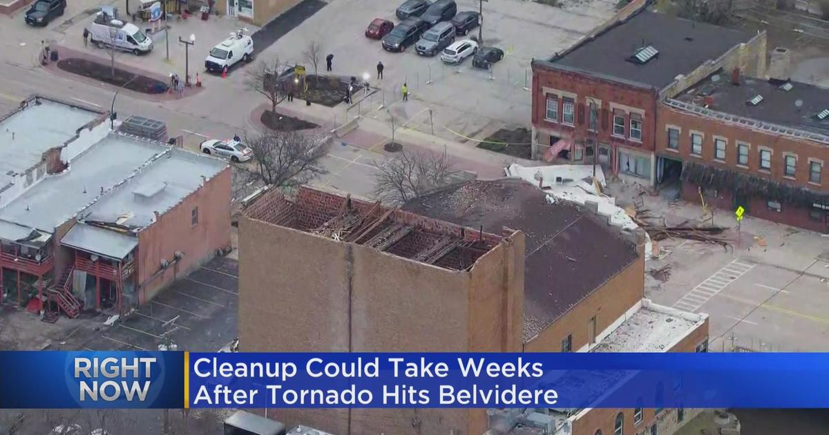 Cleanup could take weeks after tornado hits Belvidere CBS Chicago