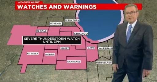 Chicago Weather Alert: Severe Thunderstorm Watch - CBS Chicago