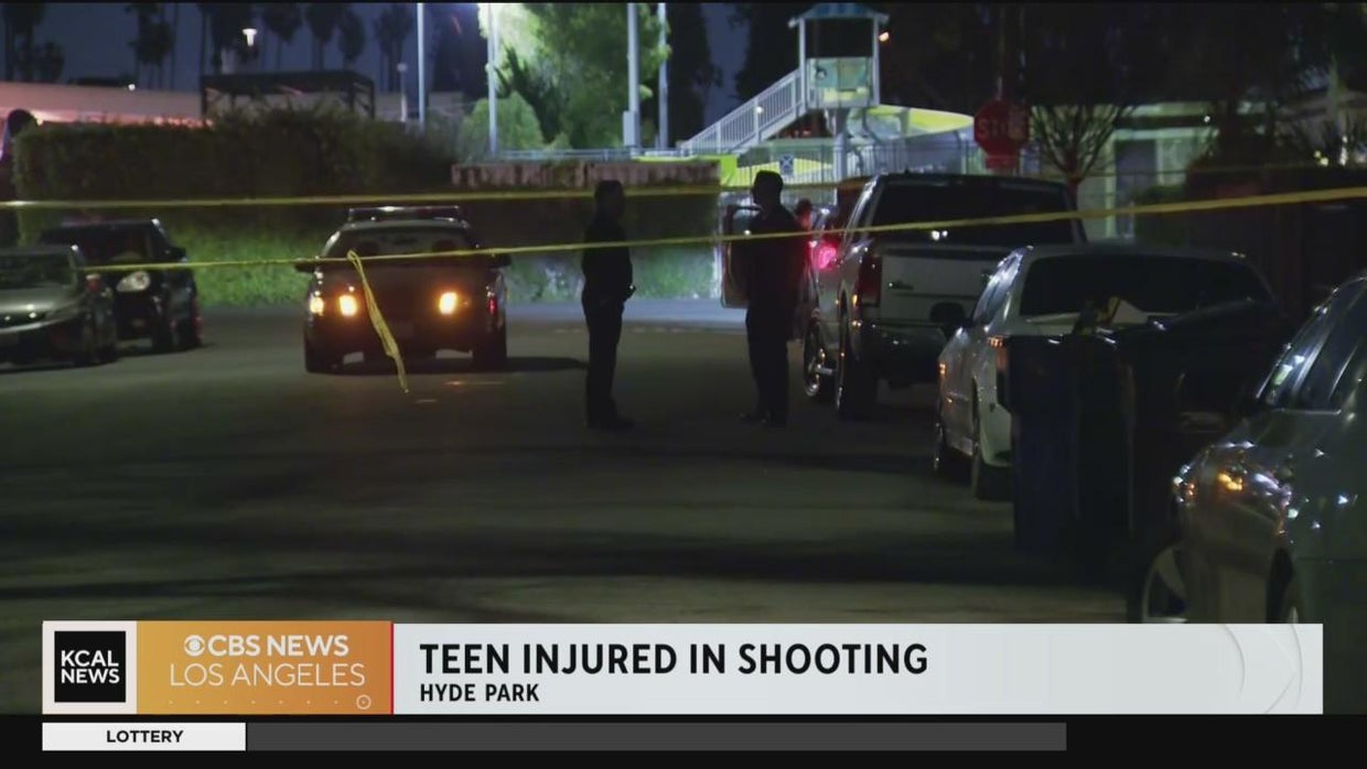 Teen hospitalized in Hyde Park shooting - CBS Los Angeles