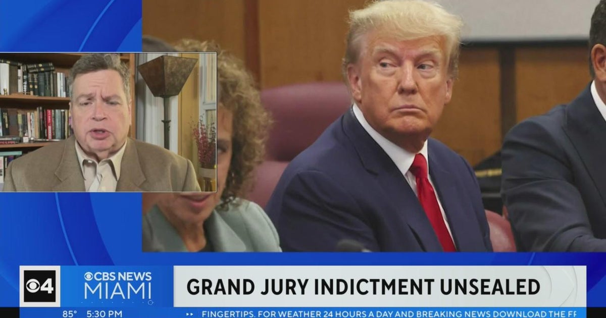 CBS News Miami's Jim DeFede on Trump's indictment - CBS Miami