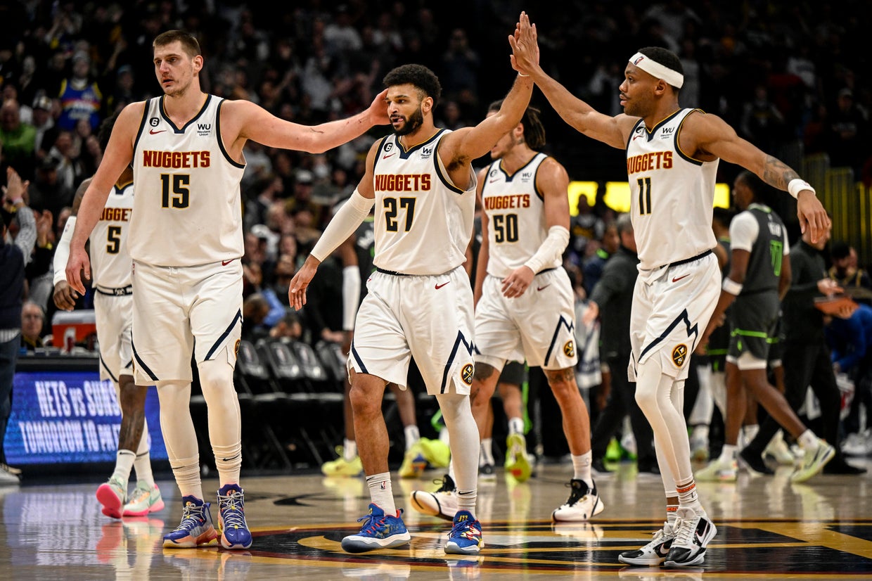 Denver Nuggets clinch No. 1 seed in NBA's Western Conference for first ...