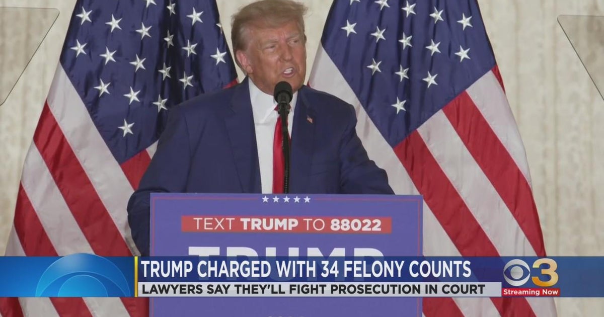 Former President Donald Trump speaks out following arraignment in New ...