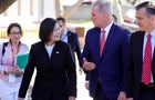 Taiwan's President Tsai Ing-wen meets the U.S. Speaker of the House Kevin McCarthy, in Simi Valley, California 