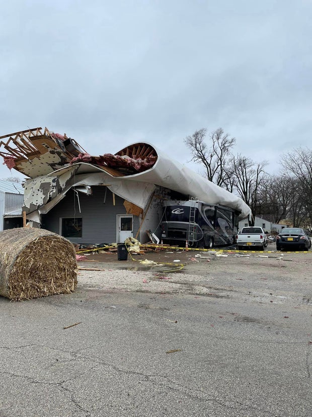 Colonna storm damage 