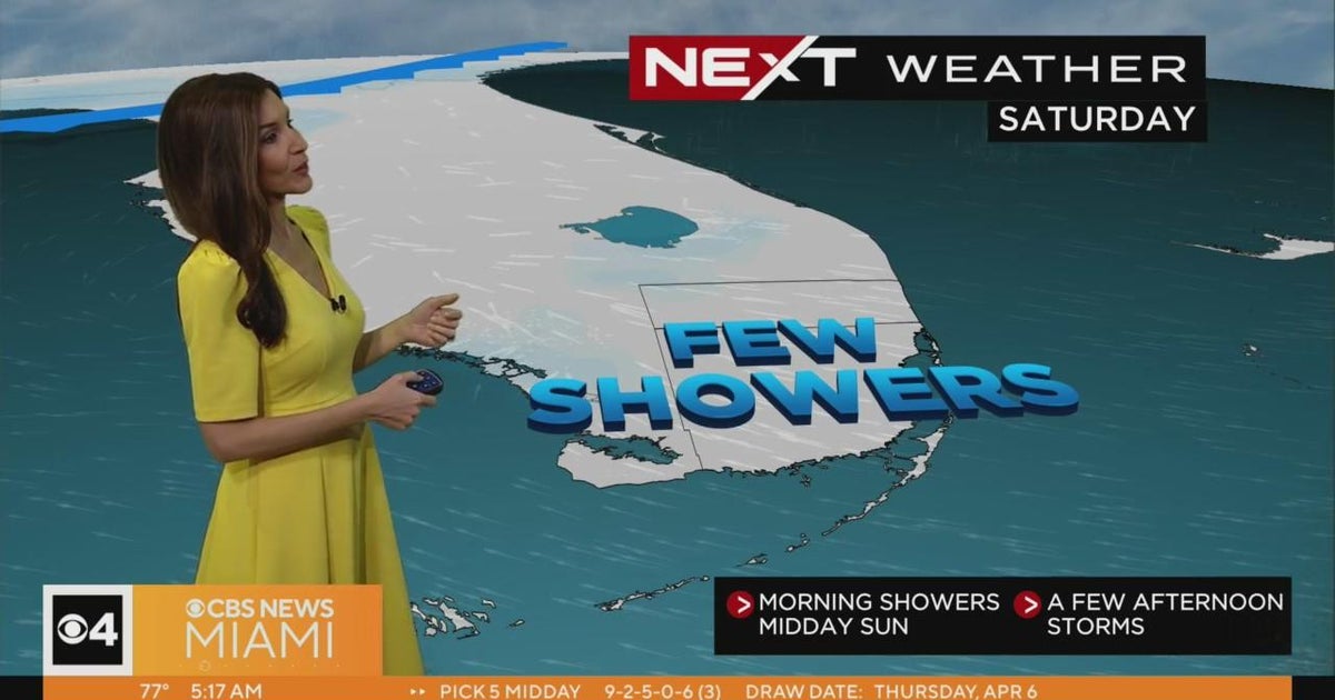NEXT Weather forecast for Friday 4/7/2023 5AM - CBS Miami