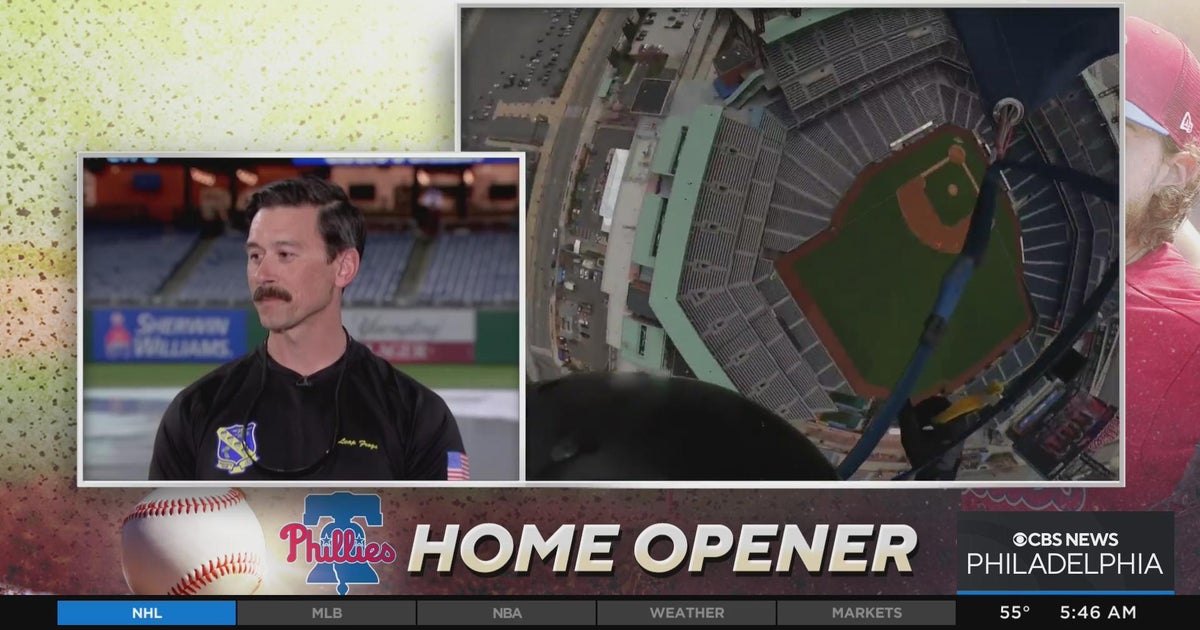 This Navy officer will parachute into Citizens Bank Park for home