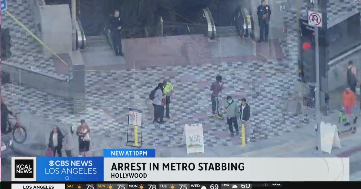 Metro stabbing suspect arrested - CBS Los Angeles