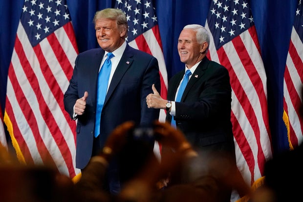 FILE - Trump/Pence 