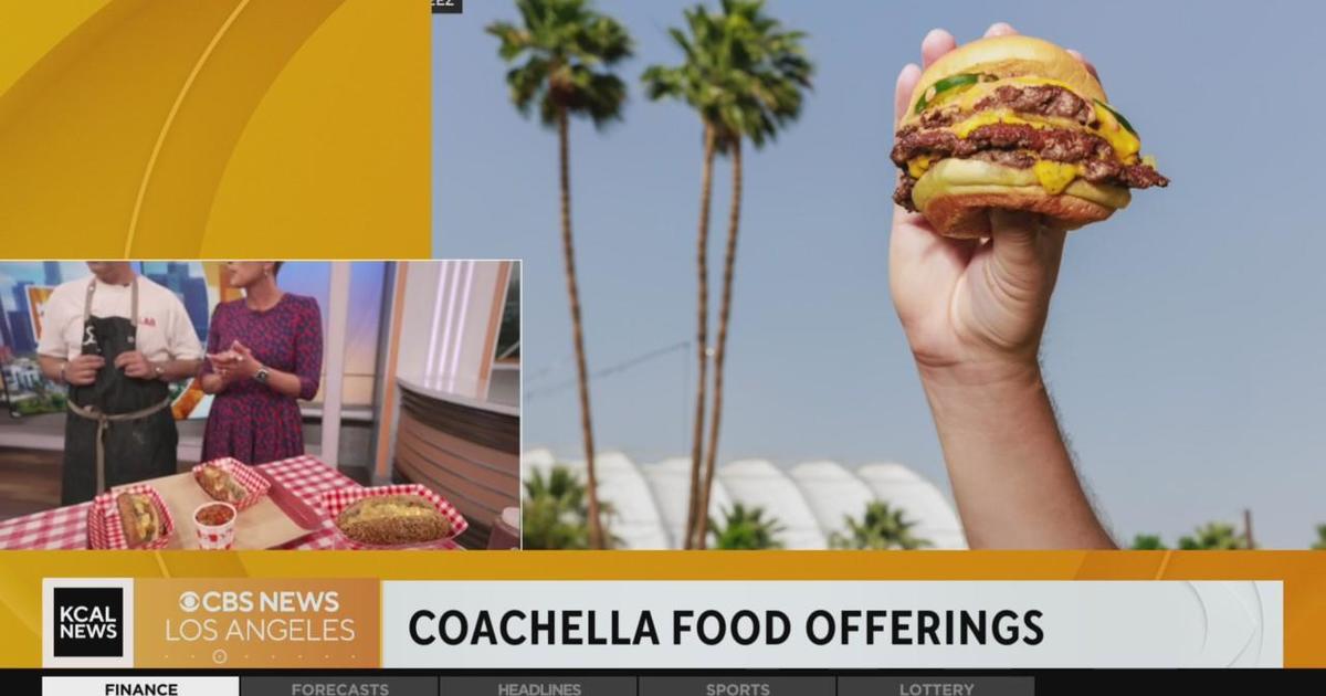 Part 1 Coachella food CBS Los Angeles