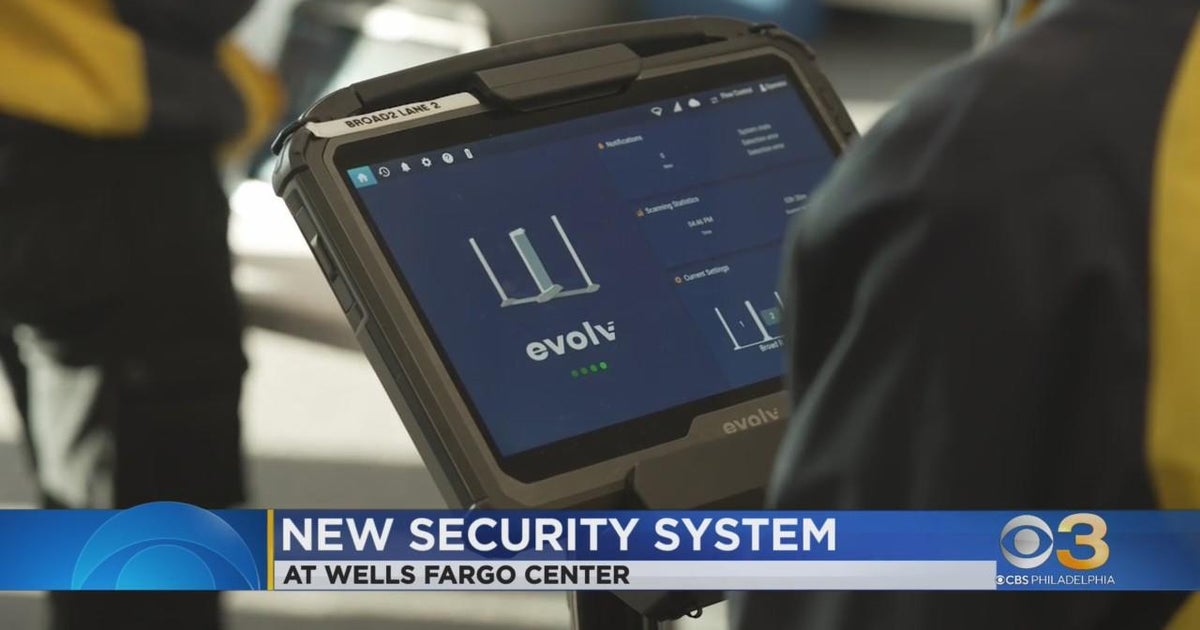 New security system at Wells Fargo Center uses artificial intelligence CBS Philadelphia