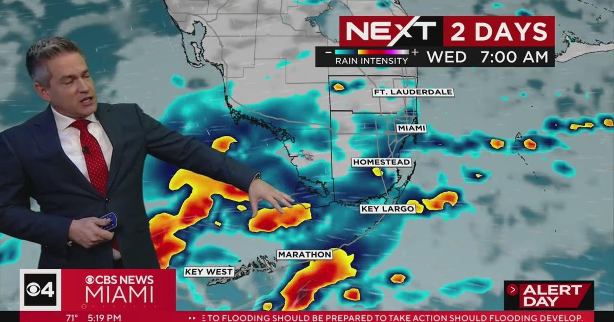 Forecast for Tuesday, 4/11/23 5 PM CBS Miami