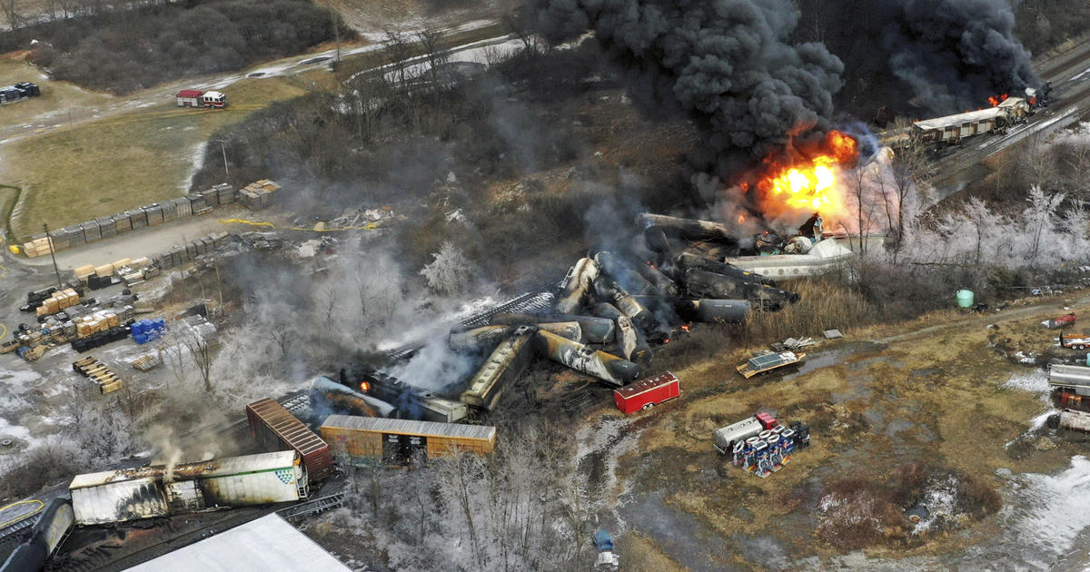 Ohio train derailment costs double to $803 million, Norfolk Southern says