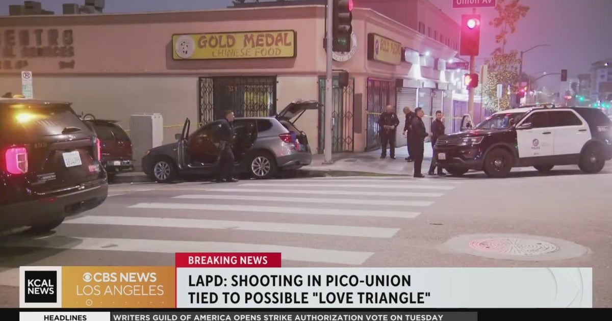 PicoUnion shooting spurred by 'love triangle' dispute, LAPD says CBS