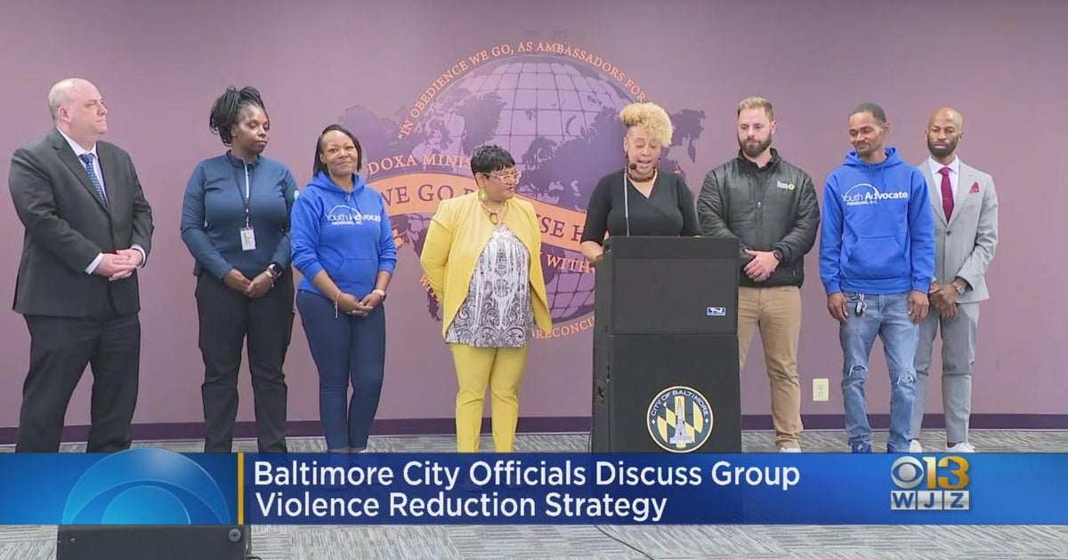 Baltimore officials discuss violence reduction strategy - CBS Baltimore