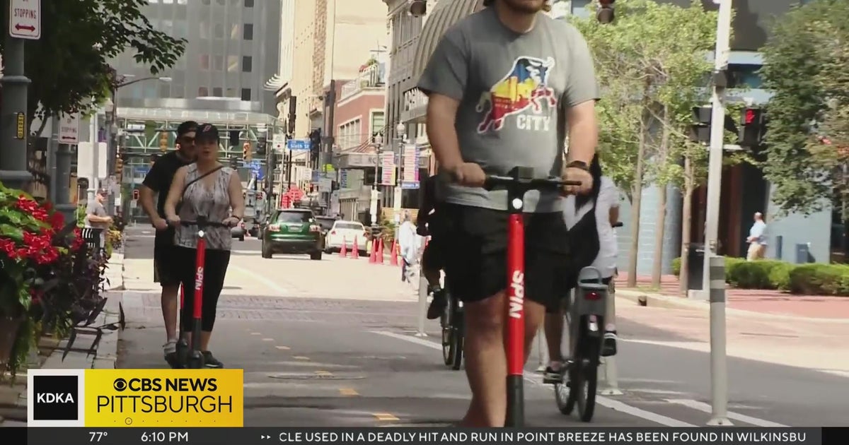 Future of escooters being discussed by Pittsburgh City Council CBS