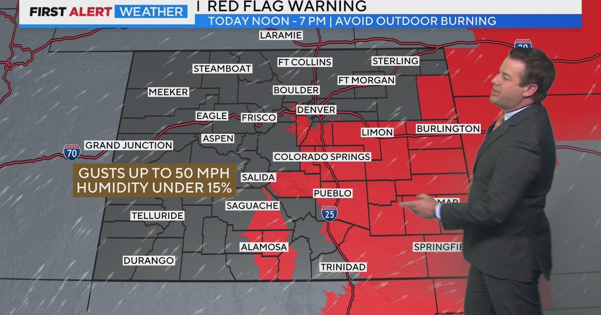 Record heat in Colorado causes elevated fire danger - CBS Colorado