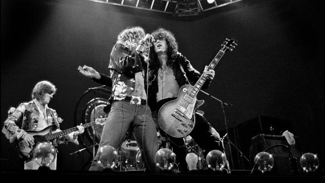 Photo of Jimmy PAGE and Robert PLANT and LED ZEPPELIN 