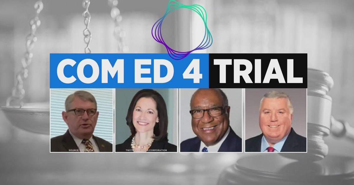 Former CEO to take stand in ComEd 4 trial Thursday - CBS Chicago