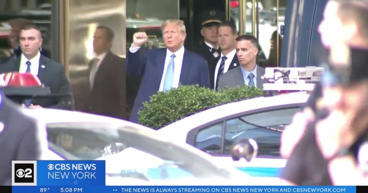 Trump In NYC To Answer Questions For AG's Lawsuit - CBS New York