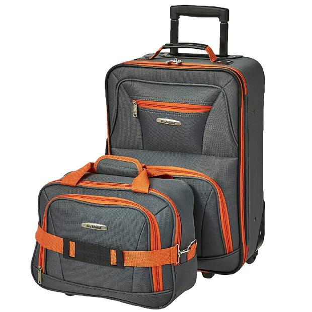 Rockland Fashion Expandable Softside Upright Luggage